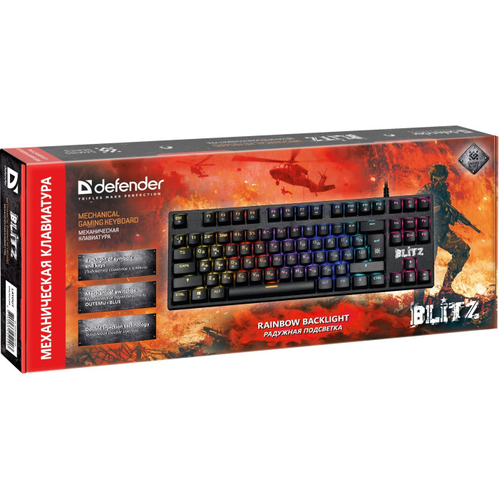 Defender Blitz GK-240L черный