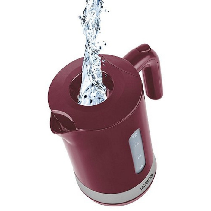 Электрочайник Polaris PWK 1803C WATER WAY PRO красный