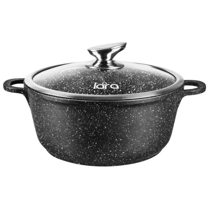 Кастрюля 6.1 л, LARA Rio LR02-206 алюминий