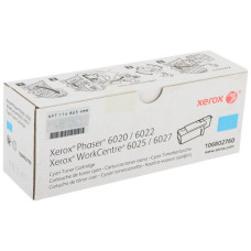 Тонер-картридж стандартной емкости Xerox 106R02760 (голубой)