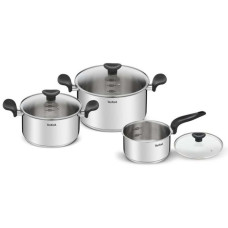Tefal Primary смешанный набор E3086S74 сталь 6 в 1