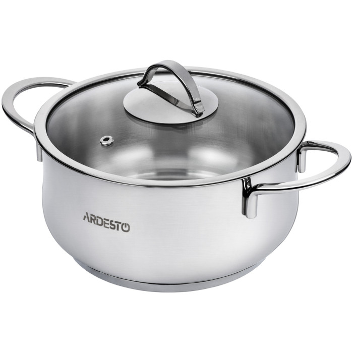 Кастрюля 4.3 л, Ardesto AR0743S нержавеющая сталь