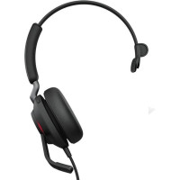 Наушники Jabra Evolve2 40 MS Mono черный