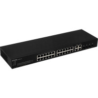 Smart L2 Gigabit Switch Zyxel NebulaFlex GS1920-24v2, 24xRJ-45: 1G, 4xCombo (SFP/RJ-45), rack 19