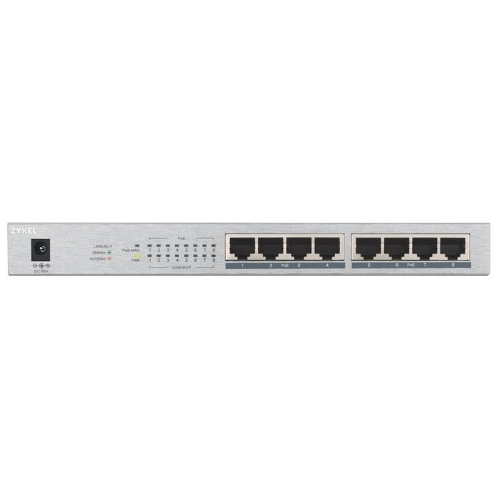 ZyXEL GS1008HP-EU0101F серебристый