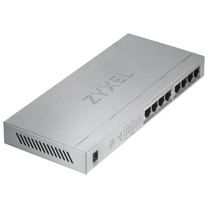 ZyXEL GS1008HP-EU0101F серебристый