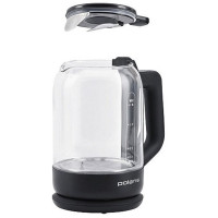 Электрочайник Polaris PWK 1712CGLD Wi-Fi IQ Home черный