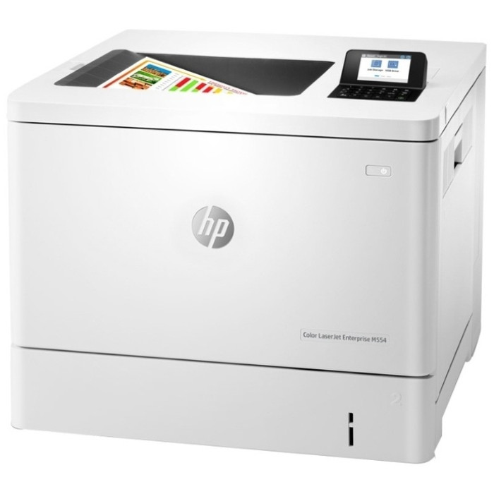 HP Color LaserJet Enterprise M554dn белый
