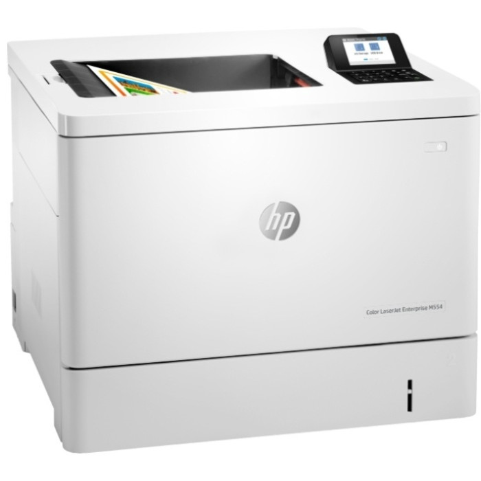 HP Color LaserJet Enterprise M554dn белый