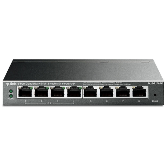 TP-LINK TL-SG108PE черный