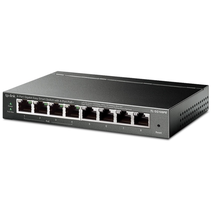 TP-LINK TL-SG108PE черный