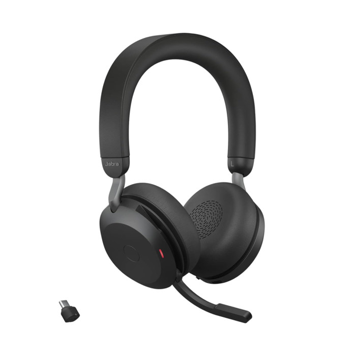 Jabra Evolve2 75 Link380c MS Stereo Stand черный