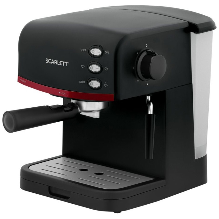Кофеварка Scarlett SC-CM33017 серебристый, черный