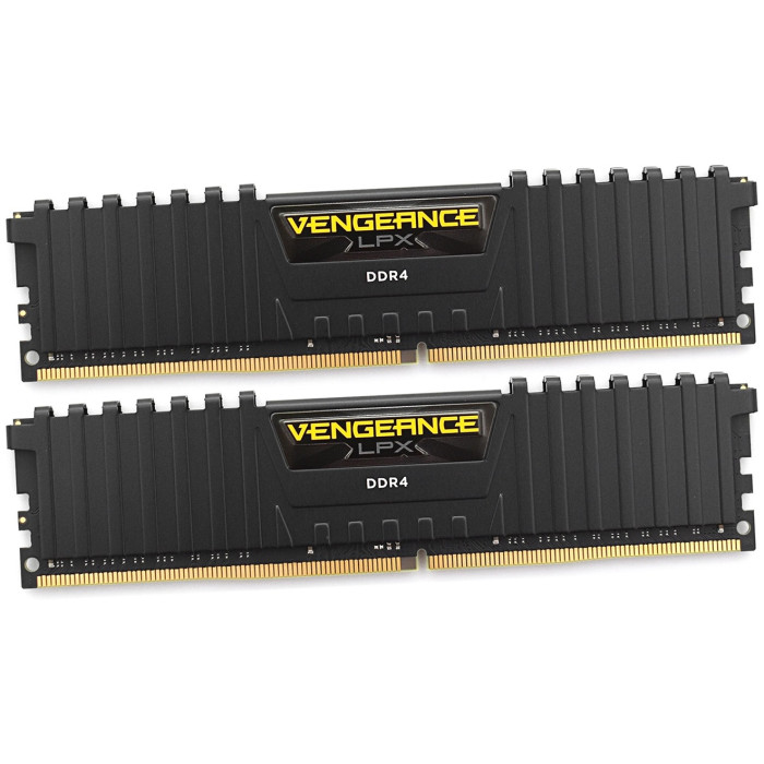 DIMM DDR4 16 GB Kit &lt;3200MHz&gt; Corsair Vengeance LPX, CMK16GX4M2E3200C16, CL 16-20-20-38, black