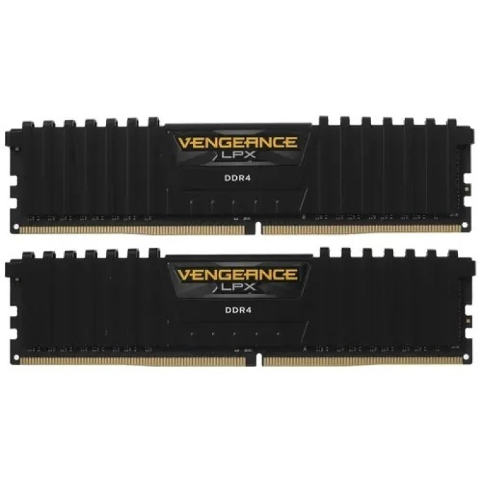 DIMM DDR4 16 GB Kit &lt;3200MHz&gt; Corsair Vengeance LPX, CMK16GX4M2E3200C16, CL 16-20-20-38, black