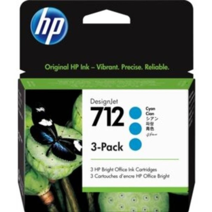 HP 712 3ED77A голубой