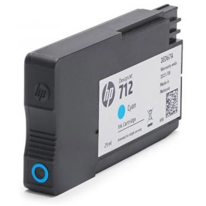 HP 712 3ED77A голубой