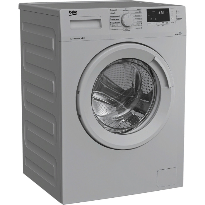 BEKO WSRE6512ZSS серебристый