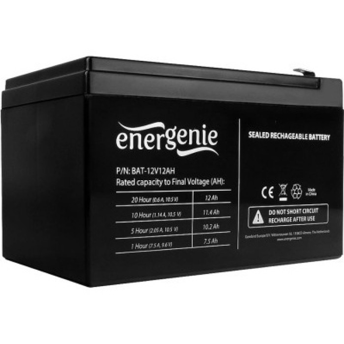 Energenie BAT-12V12AH черный