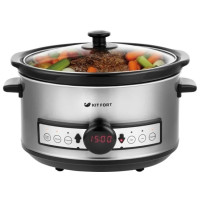 Медленноварка Kitfort КТ-212 серебристый