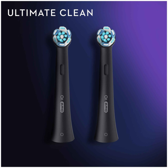 Oral-B iO Ultimate Clean Black стандартная 2 шт