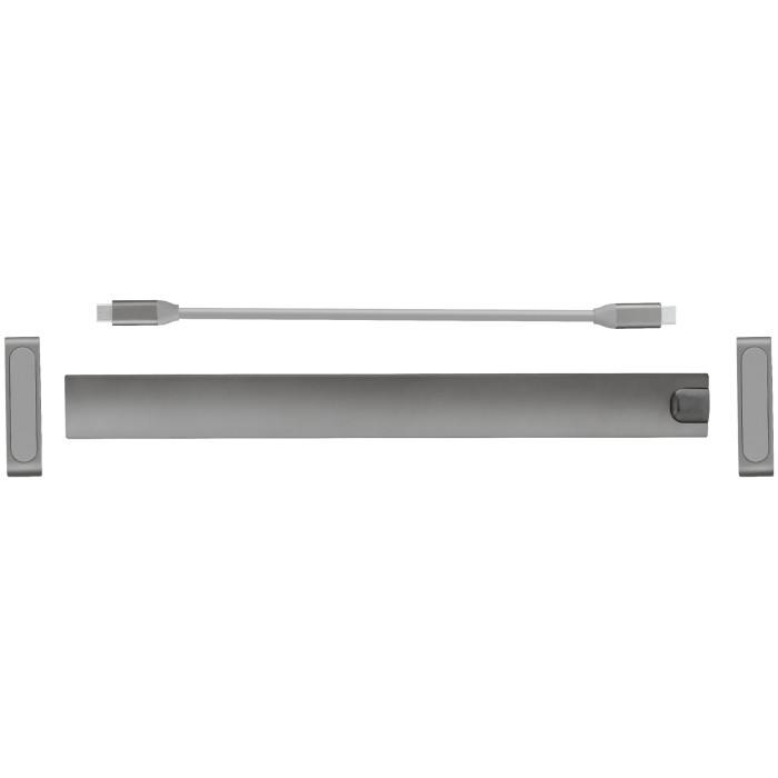 Trust Dalyx Aluminium 10-in-1 USB-C Multi-port Dock 23417 серый