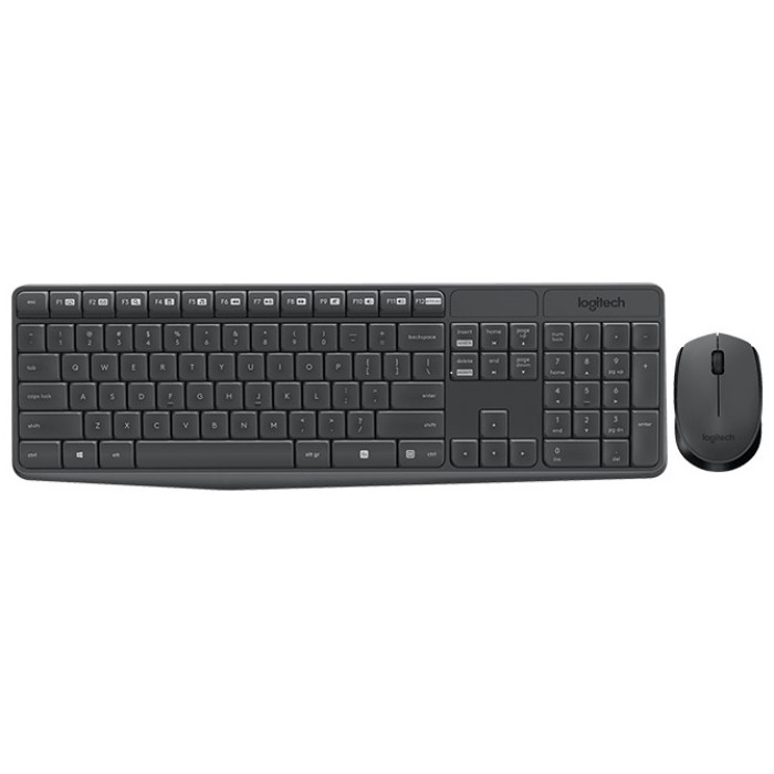 Logitech 920-007948 черный + мышь