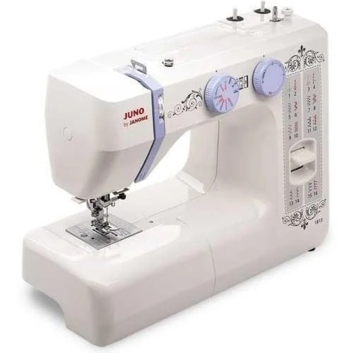 Janome JUNO 1815 белый, фиолетовый