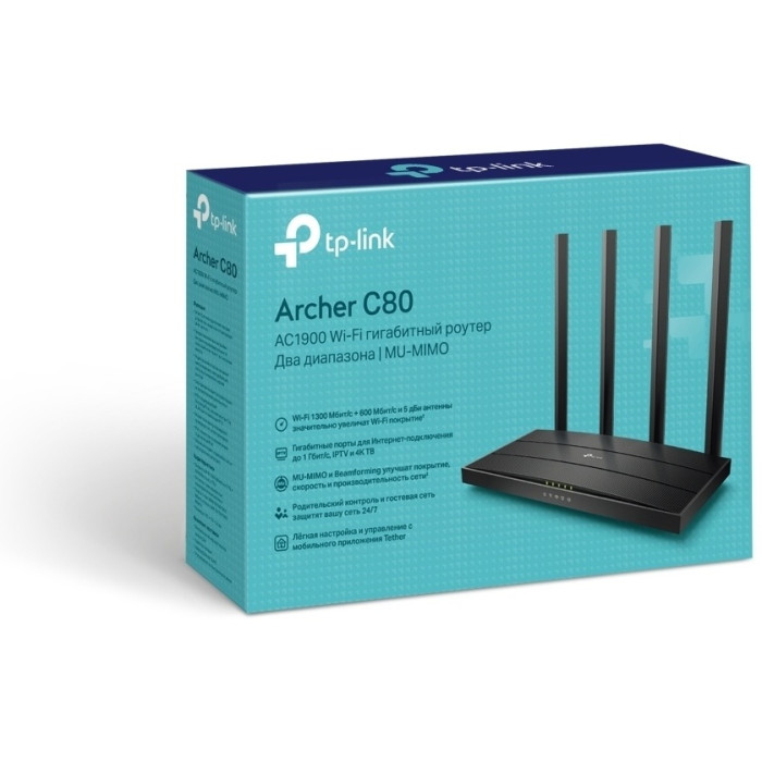 Wi-Fi роутер TP-LINK Archer С80