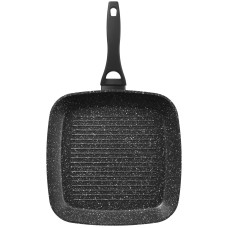 Сковорода гриль Ardesto AR1928GG 28 см с антипригарным покрытием, алюминий