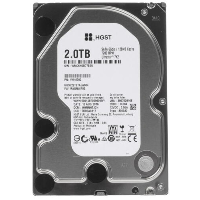 HDD Western Digital HUS722T2TALA604 2000 ГБ