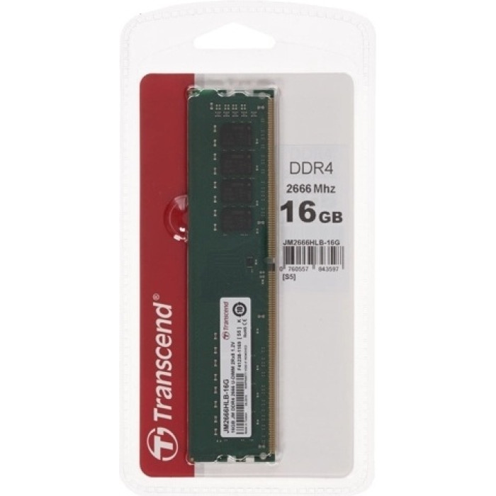 Transcend JetRam JM2666HLB-16G 16GB