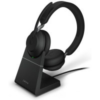 Наушники Jabra Evolve2 65 Link380a MS Stereo Stand черный