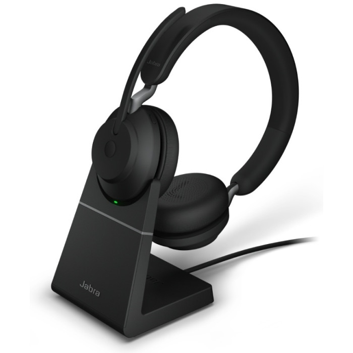 Наушники Jabra Evolve2 65 Link380a MS Stereo Stand черный