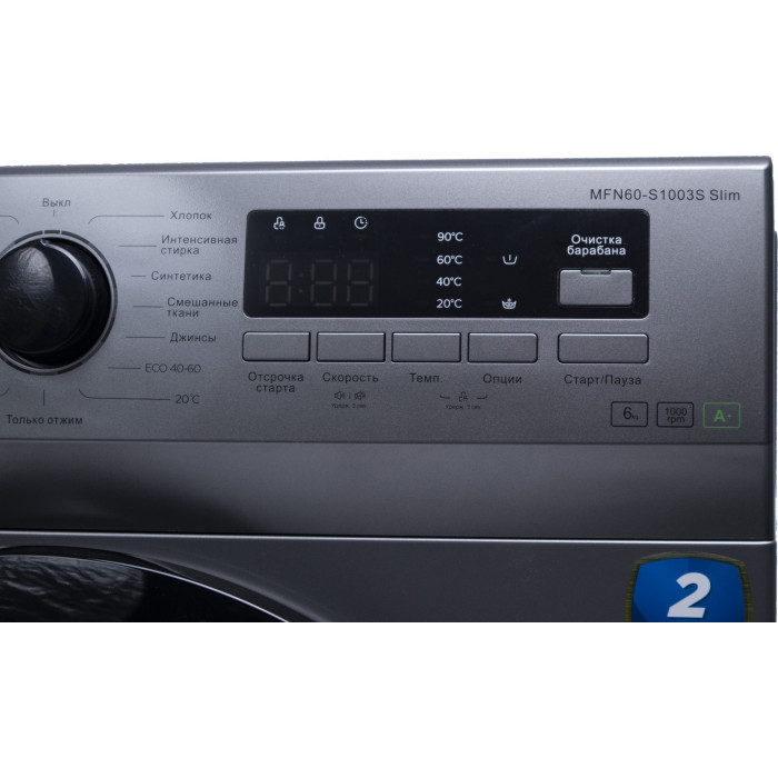 Midea MFN60-S1003S Slim серый