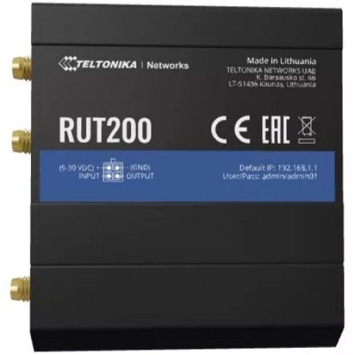 Роутер Teltonika RUT200 LTE CAT4 ROUTER