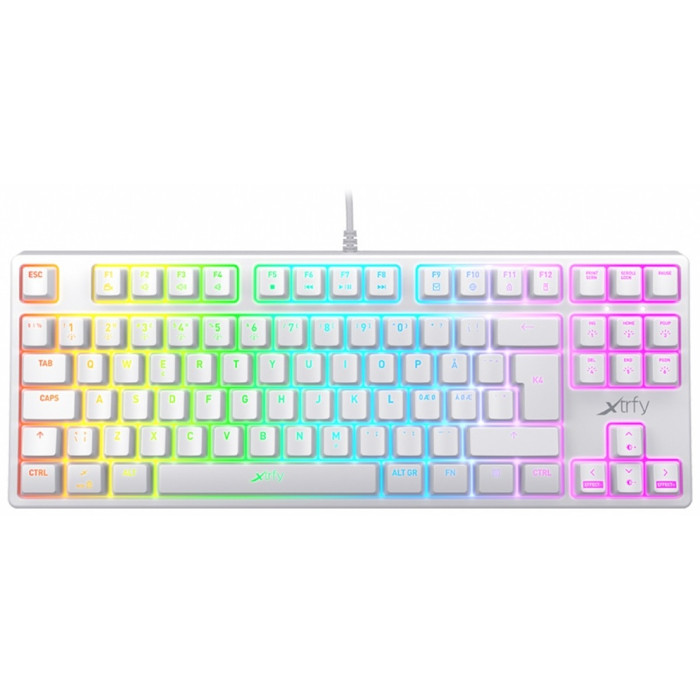 Xtrfy XG-K4-RGB-TKL-WH белый