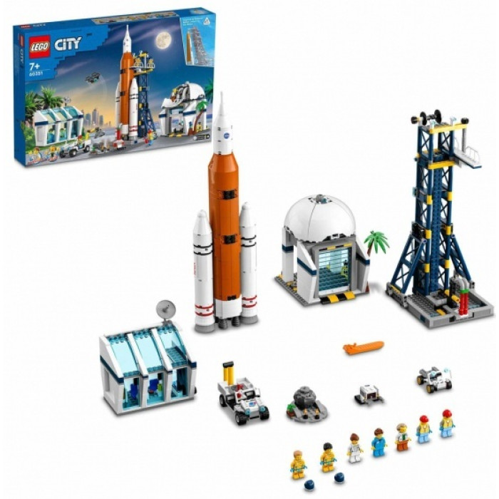 Конструктор LEGO Космодром, деталей 1010 шт