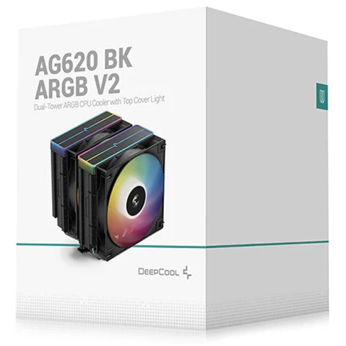 Кулер Deepcool AG620 BK ARGB V2 R-AG620-BKAMMN-GJD черный