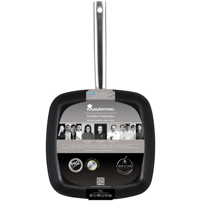Сковорода гриль Bergner Masterpro Foodies BGMP-3510 28 см