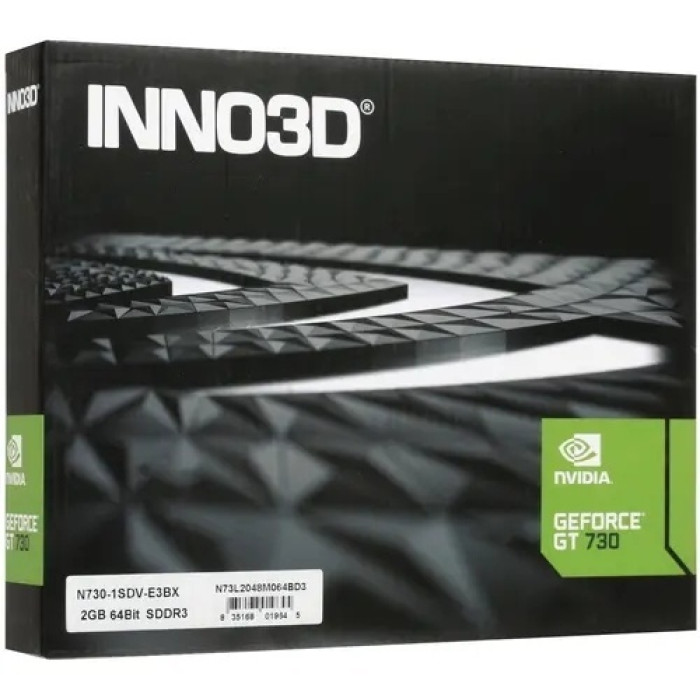 Inno3D GeForce GT 730 Silent LP N730-1SDV-E3BX 2 ГБ