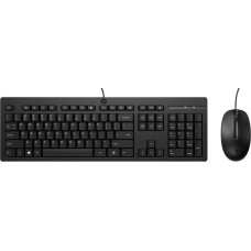 HP 225 Wired Mouse and Keyboard Combo 286J4AA черный