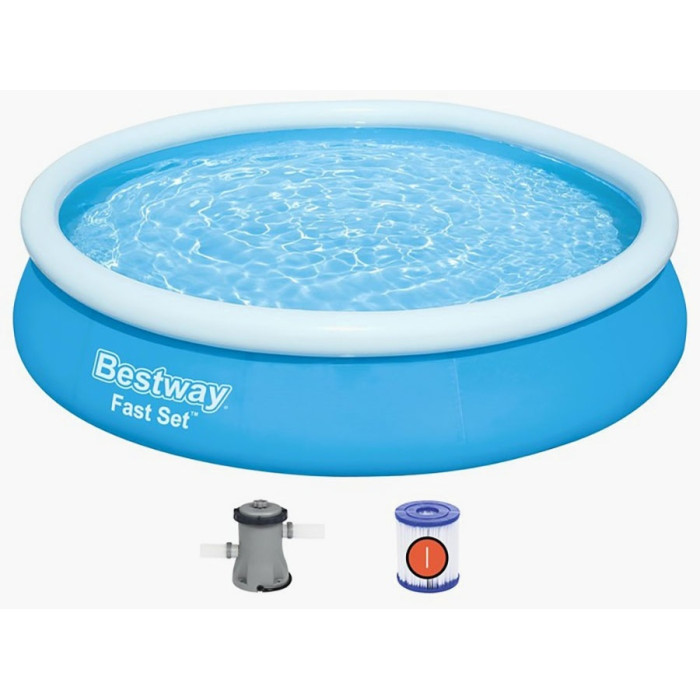 Бассейн надувной Bestway Fast Set 57274, 366x76 см
