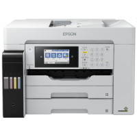 МФУ струйное цветное Epson L15180 C11CH71408, А3+, до 32 стр/мин, ADF, WIFI, LAN, Duplex, Fax