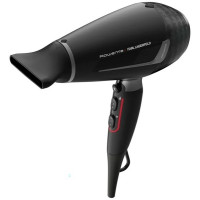 Фен профессиональный Rowenta Karl Lagerfeld Pro Stylist, Black (CV887LF0), 2200 Вт, 3 насадки, ионизация