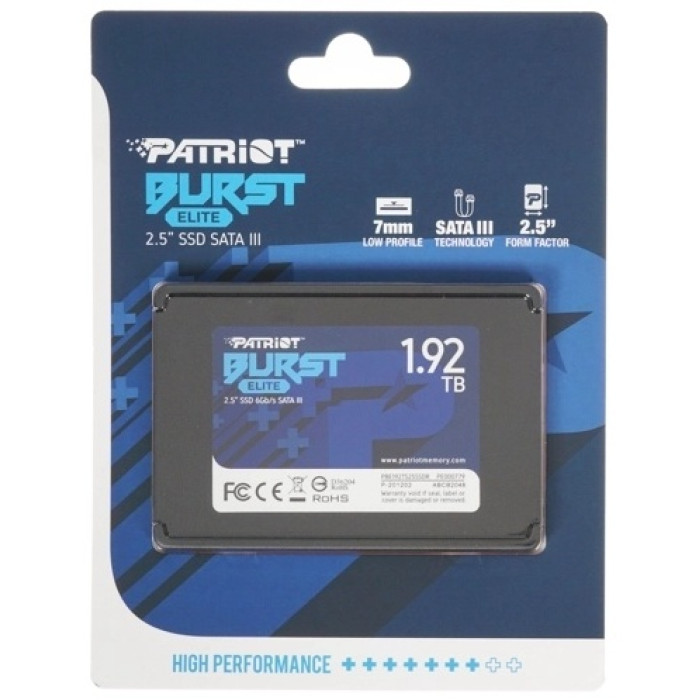 SSD Patriot Burst Elite PBE192TS25SSDR 1920 ГБ