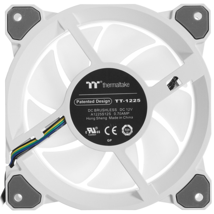 Thermaltake Riing Quad 12 RGB Radiator Fan White TT Premium Edition CL-F100-PL12SW-A