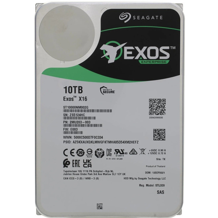 HDD Seagate ST10000NM002G 10000 ГБ