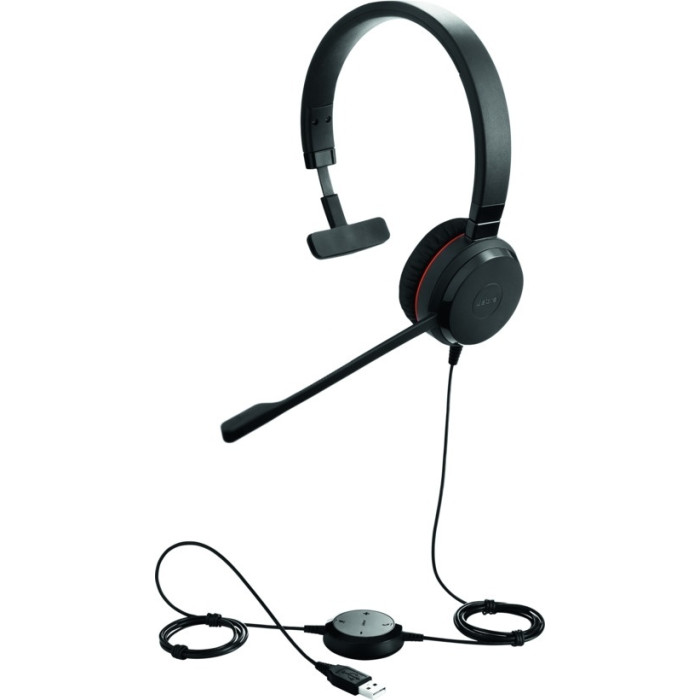 Наушники Jabra Evolve 30 II UC Mono черный