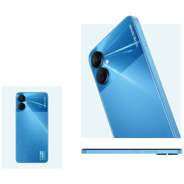 TECNO Spark 9 Pro 4 ГБ/128 ГБ синий